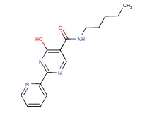 4-hydroxy-N-pentyl-2-pyridin-2-ylpyrimidine-5-carboxamide