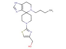 [2-(5-butyl-1,5,6,7-tetrahydro-1'H-spiro[imidazo[4,5-c]pyridine-4,4'-piperidin]-1'-yl)-1,3-thiazol-4-yl]methanol