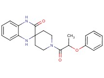 1-(2-phenoxypropanoyl)-1',4'-dihydro-3'H-spiro[piperidine-4,2'-quinoxalin]-3'-one
