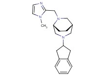 (1S*,5R*)-3-(2,3-dihydro-1H-inden-2-yl)-6-[(1-methyl-1H-imidazol-2-yl)methyl]-3,6-diazabicyclo[3.2.2]nonane