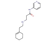 3-[(2-cyclohex-1-en-1-ylethyl)amino]-N-pyridin-3-ylpropanamide
