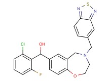 [4-(2,1,3-benzothiadiazol-5-ylmethyl)-2,3,4,5-tetrahydro-1,4-benzoxazepin-7-yl](2-chloro-6-fluorophenyl)methanol