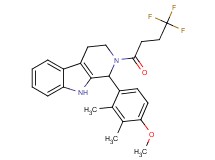 1-(4-methoxy-2,3-dimethylphenyl)-2-(4,4,4-trifluorobutanoyl)-2,3,4,9-tetrahydro-1H-beta-carboline
