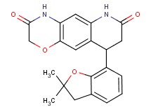 9-(2,2-dimethyl-2,3-dihydro-1-benzofuran-7-yl)-8,9-dihydro-2H-[1,4]oxazino[2,3-g]quinoline-3,7(4H,6H)-dione
