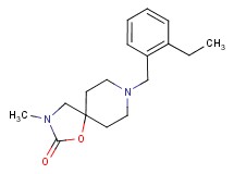 8-(2-ethylbenzyl)-3-methyl-1-oxa-3,8-diazaspiro[4.5]decan-2-one