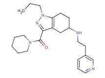 3-(1-piperidinylcarbonyl)-1-propyl-N-[2-(3-pyridinyl)ethyl]-4,5,6,7-tetrahydro-1H-indazol-5-amine