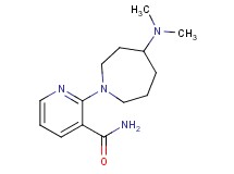 2-[4-(dimethylamino)-1-azepanyl]nicotinamide