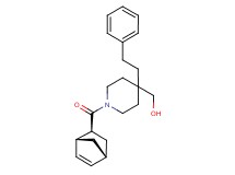 [1-[(1R*,2S*,4R*)-bicyclo[2.2.1]hept-5-en-2-ylcarbonyl]-4-(2-phenylethyl)-4-piperidinyl]methanol