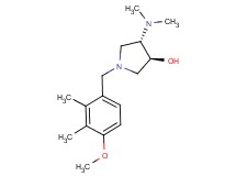 (3S*,4S*)-4-(dimethylamino)-1-(4-methoxy-2,3-dimethylbenzyl)pyrrolidin-3-ol