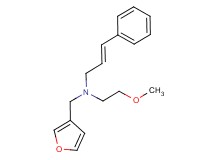 (2E)-N-(3-furylmethyl)-N-(2-methoxyethyl)-3-phenylprop-2-en-1-amine