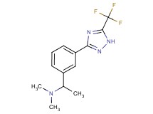 N,N-dimethyl-1-{3-[5-(trifluoromethyl)-1H-1,2,4-triazol-3-yl]phenyl}ethanamine
