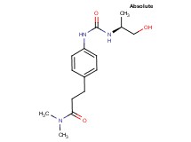 3-{4-[({[(1S)-2-hydroxy-1-methylethyl]amino}carbonyl)amino]phenyl}-N,N-dimethylpropanamide