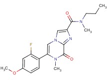 6-(2-fluoro-4-methoxyphenyl)-N,7-dimethyl-8-oxo-N-propyl-7,8-dihydroimidazo[1,2-a]pyrazine-2-carboxamide