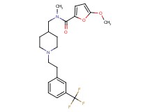 5-methoxy-N-methyl-N-[(1-{2-[3-(trifluoromethyl)phenyl]ethyl}-4-piperidinyl)methyl]-2-furamide