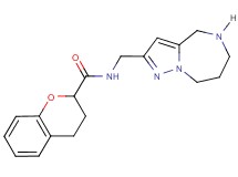 N-(5,6,7,8-tetrahydro-4H-pyrazolo[1,5-a][1,4]diazepin-2-ylmethyl)-2-chromanecarboxamide hydrochloride