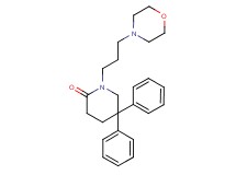1-(3-morpholin-4-ylpropyl)-5,5-diphenylpiperidin-2-one