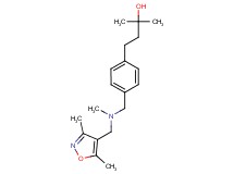 4-(4-{[[(3,5-dimethyl-4-isoxazolyl)methyl](methyl)amino]methyl}phenyl)-2-methyl-2-butanol