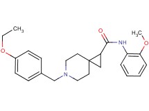 6-(4-ethoxybenzyl)-N-(2-methoxyphenyl)-6-azaspiro[2.5]octane-1-carboxamide