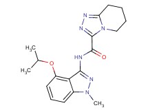 N-(4-isopropoxy-1-methyl-1H-indazol-3-yl)-5,6,7,8-tetrahydro[1,2,4]triazolo[4,3-a]pyridine-3-carboxamide