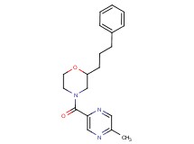 4-[(5-methyl-2-pyrazinyl)carbonyl]-2-(3-phenylpropyl)morpholine