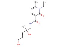 N-(2,5-dihydroxy-2-methylpentyl)-1-ethyl-6-methyl-2-oxo-1,2-dihydropyridine-3-carboxamide