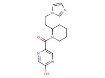 5-({2-[2-(1H-imidazol-1-yl)ethyl]piperidin-1-yl}carbonyl)pyrazin-2-ol