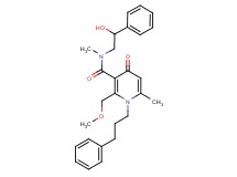 N-(2-hydroxy-2-phenylethyl)-2-(methoxymethyl)-N,6-dimethyl-4-oxo-1-(3-phenylpropyl)-1,4-dihydro-3-pyridinecarboxamide