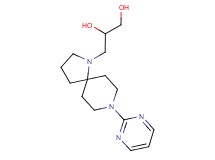3-[8-(2-pyrimidinyl)-1,8-diazaspiro[4.5]dec-1-yl]-1,2-propanediol