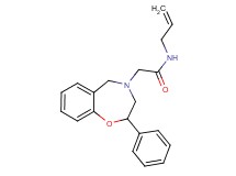 N-allyl-2-(2-phenyl-2,3-dihydro-1,4-benzoxazepin-4(5H)-yl)acetamide