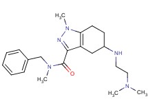 N-benzyl-5-{[2-(dimethylamino)ethyl]amino}-N,1-dimethyl-4,5,6,7-tetrahydro-1H-indazole-3-carboxamide