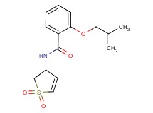 N-(1,1-dioxido-2,3-dihydro-3-thienyl)-2-[(2-methylprop-2-en-1-yl)oxy]benzamide