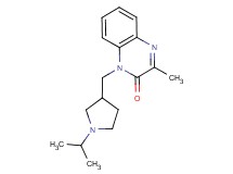 1-[(1-isopropylpyrrolidin-3-yl)methyl]-3-methylquinoxalin-2(1H)-one