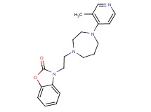3-{2-[4-(3-methylpyridin-4-yl)-1,4-diazepan-1-yl]ethyl}-1,3-benzoxazol-2(3H)-one