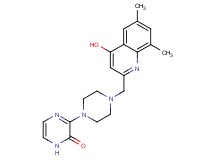 3-{4-[(4-hydroxy-6,8-dimethylquinolin-2-yl)methyl]piperazin-1-yl}pyrazin-2(1H)-one