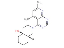 (4aS*,8aS*)-2-(5,7-dimethylpyrido[2,3-d]pyrimidin-4-yl)octahydroisoquinolin-4a(2H)-ol