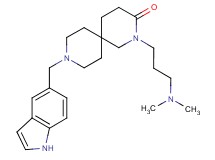 2-[3-(dimethylamino)propyl]-9-(1H-indol-5-ylmethyl)-2,9-diazaspiro[5.5]undecan-3-one