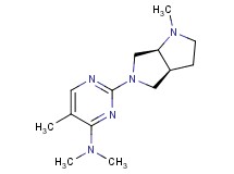 N,N,5-trimethyl-2-[(3aS,6aS)-1-methylhexahydropyrrolo[3,4-b]pyrrol-5(1H)-yl]pyrimidin-4-amine