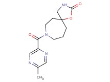 8-[(5-methyl-2-pyrazinyl)carbonyl]-1-oxa-3,8-diazaspiro[4.6]undecan-2-one