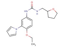 N-[4-ethoxy-3-(1H-pyrrol-1-yl)phenyl]-N'-(tetrahydrofuran-2-ylmethyl)urea