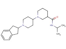 1'-(2,3-dihydro-1H-inden-2-yl)-N-isopropyl-1,4'-bipiperidine-3-carboxamide