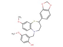 2-{[2-(1,3-benzodioxol-5-yl)-8-methoxy-3,4-dihydro-1,5-benzothiazepin-5(2H)-yl]methyl}-4-methoxyphenol