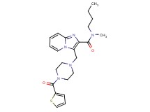 N-butyl-N-methyl-3-{[4-(2-thienylcarbonyl)-1-piperazinyl]methyl}imidazo[1,2-a]pyridine-2-carboxamide