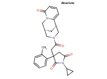 1-cyclopropyl-3-(2-methylphenyl)-3-{2-oxo-2-[(1S,9R)-6-oxo-7,11-diazatricyclo[7.3.1.0~2,7~]trideca-2,4-dien-11-yl]ethyl}-2,5-pyrrolidinedione