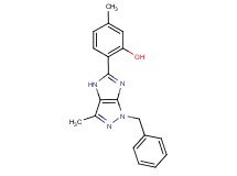 2-(1-benzyl-3-methyl-1,4-dihydroimidazo[4,5-c]pyrazol-5-yl)-5-methylphenol