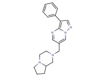 6-(hexahydropyrrolo[1,2-a]pyrazin-2(1H)-ylmethyl)-3-phenylpyrazolo[1,5-a]pyrimidine