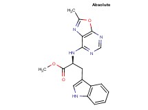 methyl (2S)-3-(1H-indol-3-yl)-2-[(2-methyl[1,3]oxazolo[5,4-d]pyrimidin-7-yl)amino]propanoate