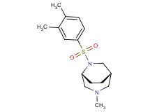 (1S*,5R*)-6-[(3,4-dimethylphenyl)sulfonyl]-3-methyl-3,6-diazabicyclo[3.2.2]nonane