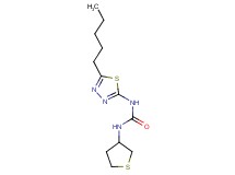 N-(5-pentyl-1,3,4-thiadiazol-2-yl)-N'-(tetrahydro-3-thienyl)urea