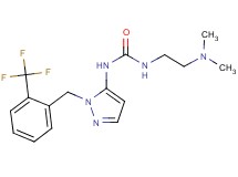 N-[2-(dimethylamino)ethyl]-N'-{1-[2-(trifluoromethyl)benzyl]-1H-pyrazol-5-yl}urea