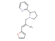 2-{1-[(2E)-3-(2-furyl)-2-methylprop-2-en-1-yl]pyrrolidin-2-yl}pyridine